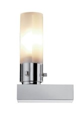 LED Applique da Parete Lampada Bagno Specchio Stanza Vetro E14