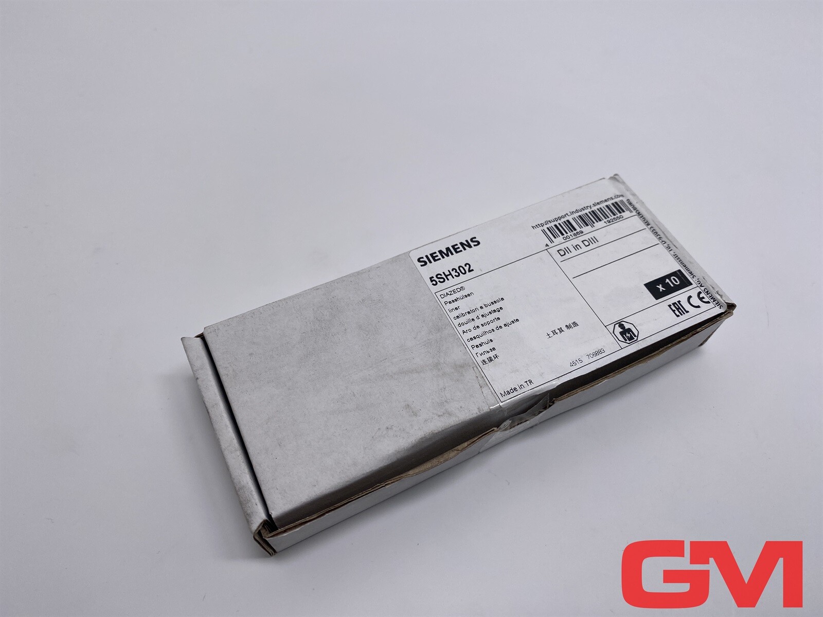 VE 10X Siemens D-Haltefutte 5SH302 D Chuck DIII/63A E33 Passhülsen DIAZED