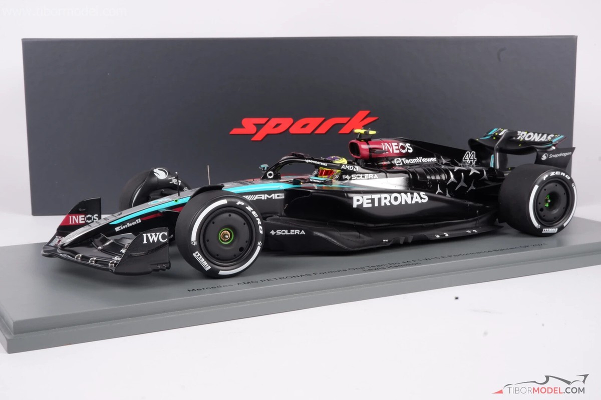 Spark 18S976 1/18 Mercedes-AMG No.44 F1 W15 Bahrain GP 2024