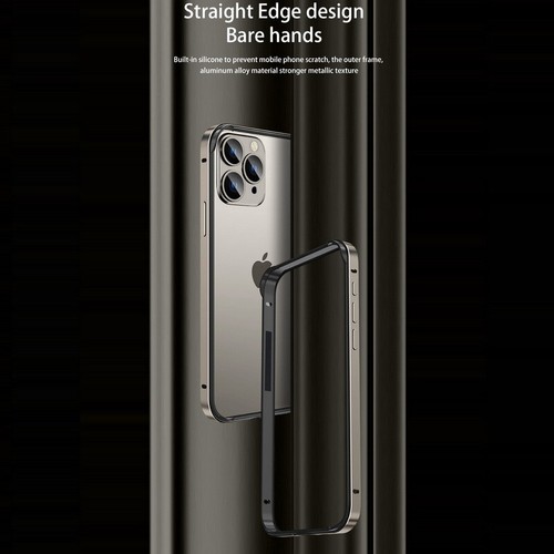Aluminum Metal Bumper Case Shockproof Frame For iPhone 16 15 Pro Max 14 13 12 11 - Picture 11 of 25