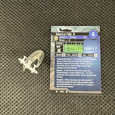 Axis Allies War at Sea FLANK SPEED Martlet Mk. II 9/40 with card