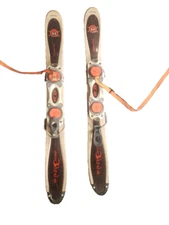 Salomon Buzz   Snowblades Short Trick Skiis Adjustable 35 Inches 