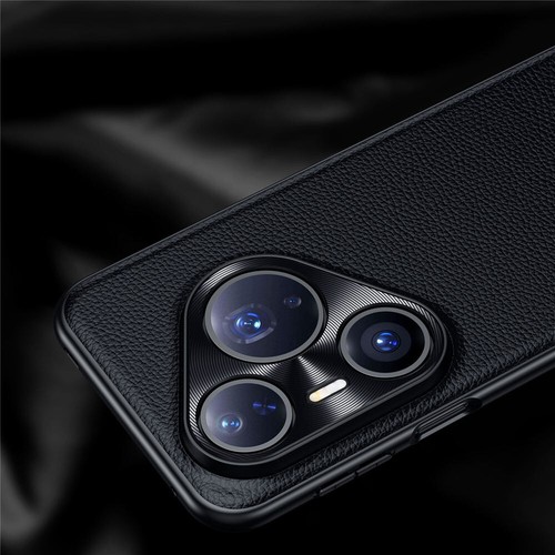 Genuine Leather Litchi Case for Huawei Pura 80 Pro+ 80Pro Shockproof Armor Cover - 第 14/23 張圖片