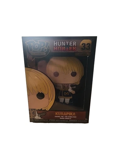 Funko Pop Pin Hunter X Hunter Kurapika No 33, Anime, Brand New Sealed