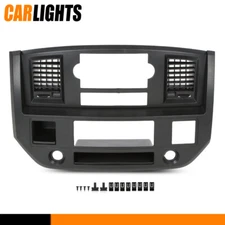 Fit For Dodge Ram DASH BEZEL radio climate surround trim 1500 2500 3500 06-08