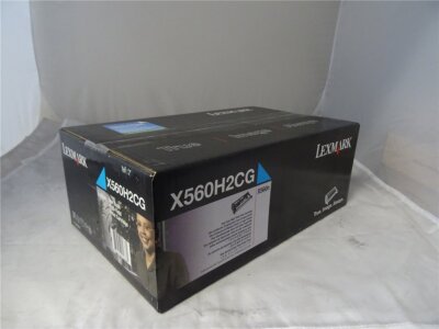 Original Lexmark X560H2CG Toner cyan für X560 in OVP