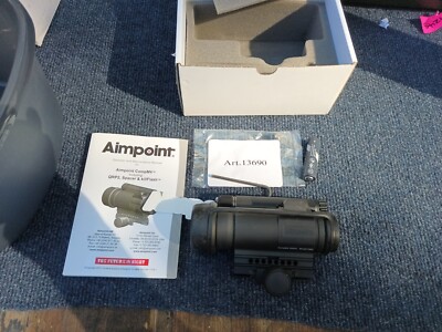 Aimpoint CompM4 Red Dot Reflex Sight with QRP2 Mount, Spacer