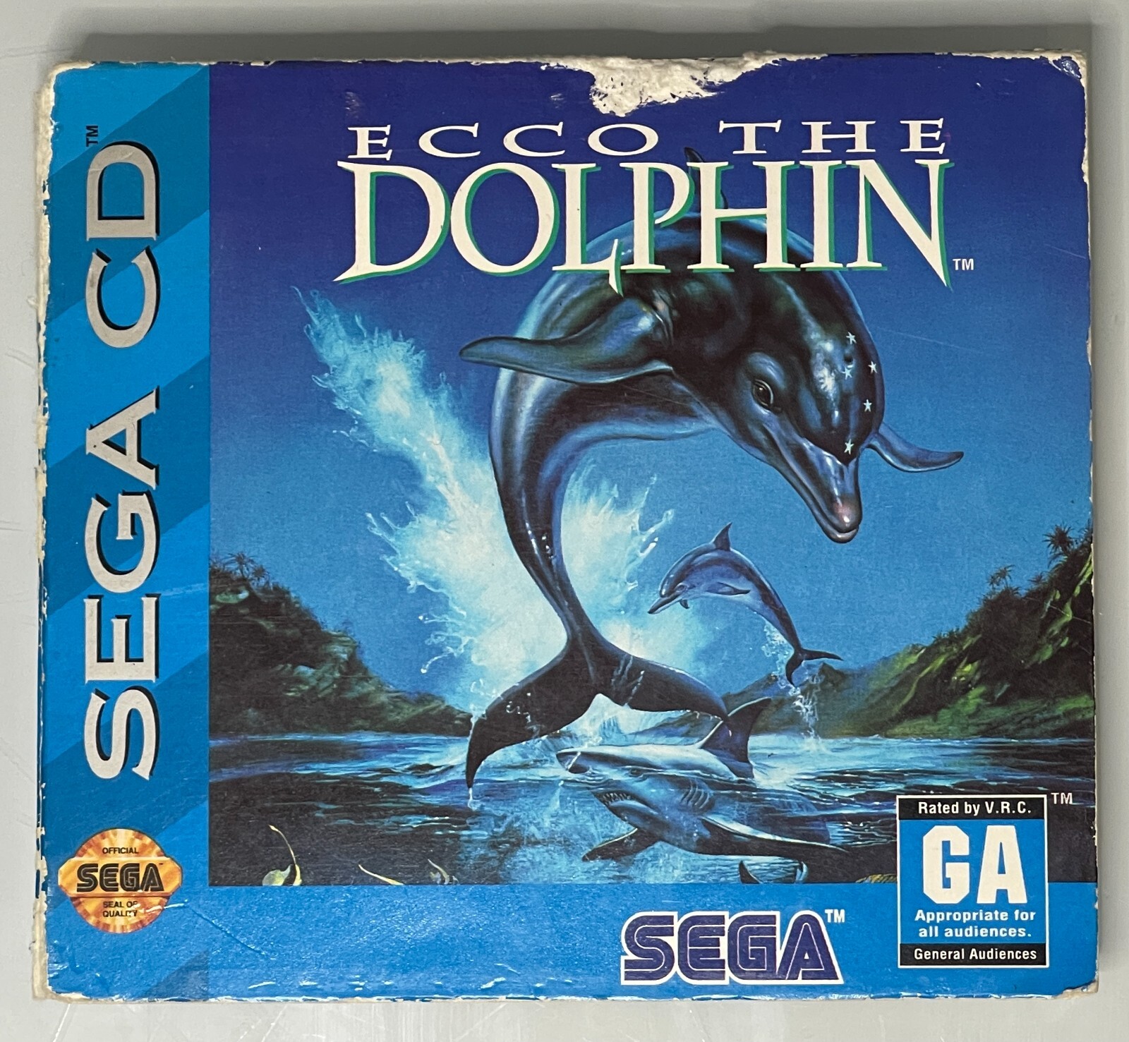 Ecco the Dolphin Sega CD - Tested - Authentic 10086044089 | eBay