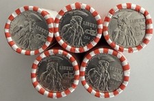 1776 - 2026 P 5 Roll Lot Revolutionary War 25C  Semiquincentennial  Quarters