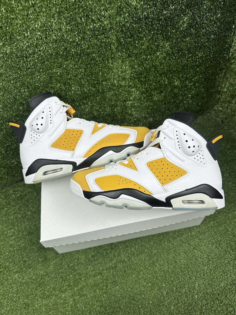 Size 8.5 - Air Jordan 6 Retro Yellow Ochre | eBay