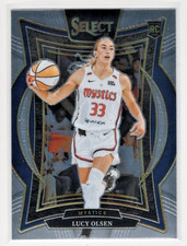 2025 Panini WNBA Select - Lucy Olsen #40 Rookie Washington Mystic