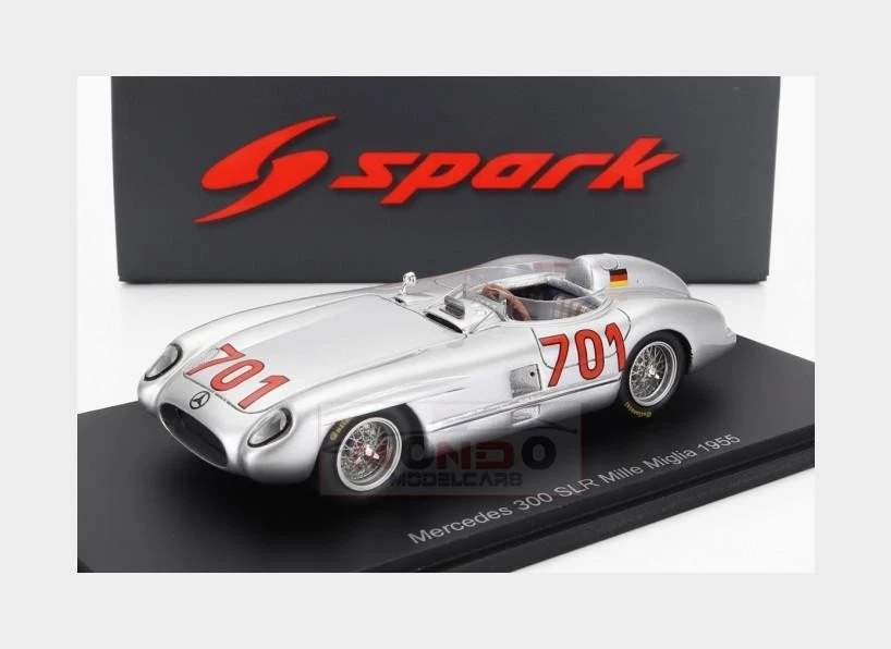 Mercedes 300 Slr #104 Winner Targa Florio 1955 Record 1/43 Kit Monté En