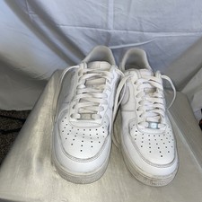 Nike Air Force 1  s AF1 Low Triple White Men's Sneakers Size 7.5 CW2288-111