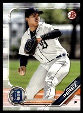 2019 Bowman Prospects Franklin Perez Detroit Tigers #BP-56