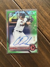 2022 Chase DeLauter Bowman 1st Green Parallel Auto /99