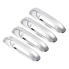 4pcs Chrome Plated ABS Exterior Side Door Handle Cover Trim for Dodge for Ram