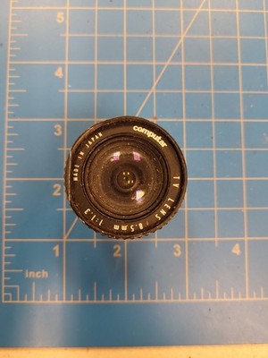 Computar 8.5mm f/1.3 TV Lens C-Mount Japan Vintage Wide Angle CCTV Video Camera