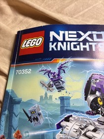NEW! Lego NEXO KNIGHTS Set 70352 Instruction Booklet Manual ONLY