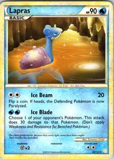Lapras 24/123 Rare HeartGold & SoulSilver Pokemon Moderately Played on eBay