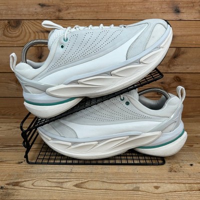 Hoka One One Turnschuhe Herren Größe UK 10 Elevon X Beige Lifestyle Freizeitschuhe