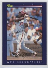 1992 Classic Wes Chamberlain #63 0q3