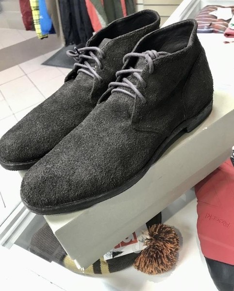 Men PANTOFOLA D`ORO Heels Brown Suede 45