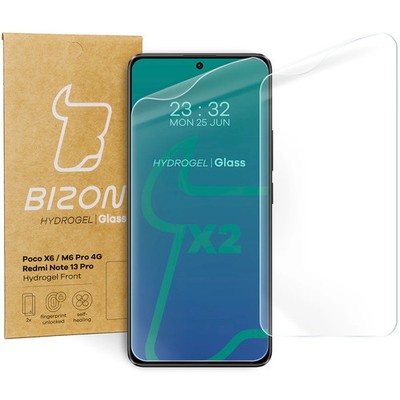 Hydrogel Folie für Xiaomi Redmi Note 13 5G / 13 Pro 4G/5G / Poco M6 Pro 4G Bizon