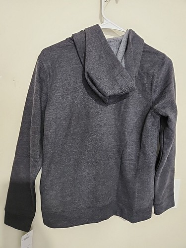 Tek Gear Sweatshirt For Kids Size Medium Color Charcoal Gray With Pockets - Picture 3 of 12