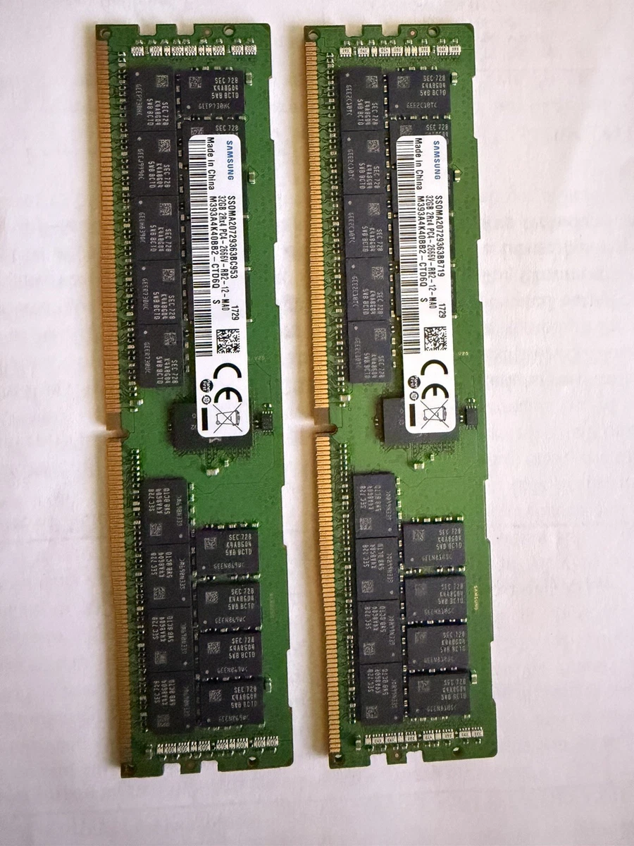 Samsung DDR4 SDRAM 32 GB Total Capacity Memory (RAM) for sale - eBay