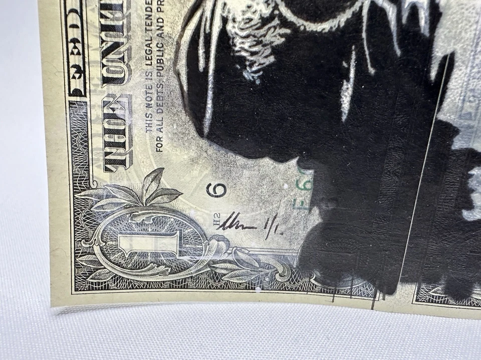 Chris Boyle - Happy Santa - 1/1 Dinero Arte Dólares y Monedas Coleccionables Foto 2 de 4