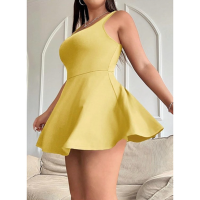 Women's Yellow Athletic Golf Tennis Dress Sleeveless Workout Dress w/ Pocket XL | eBay Women's Yellow Athletic Golf Tennis Dress Sleeveless Workout Dress w/ Pocket XL | eBay