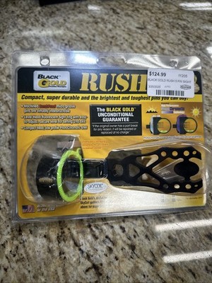Black Gold - Rush - 5 Pin - Black - .019 - RH FPRUX5
