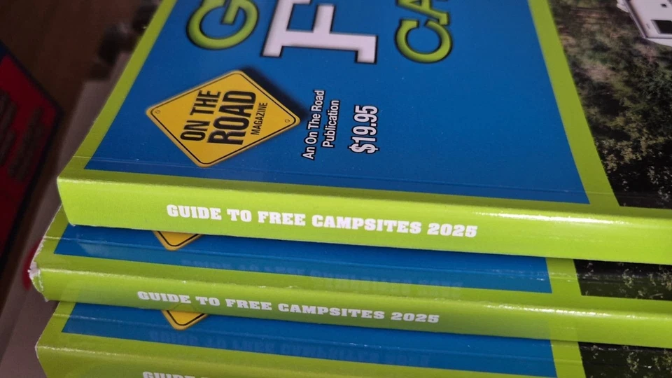 2025 GUIDE TO FREE CAMPSITES CARAVAN CAMPER RV MOTORHOME CAMPING TOUR BOOK - image 4 of 4