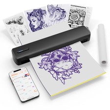 Tattoo Stencil Printer, Portable Wireless Bluetooth Thermal Transfer Machine,...