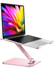 Foldable Laptop Stand, Height Adjustable Ergonomic Computer Stand for Desk, A...