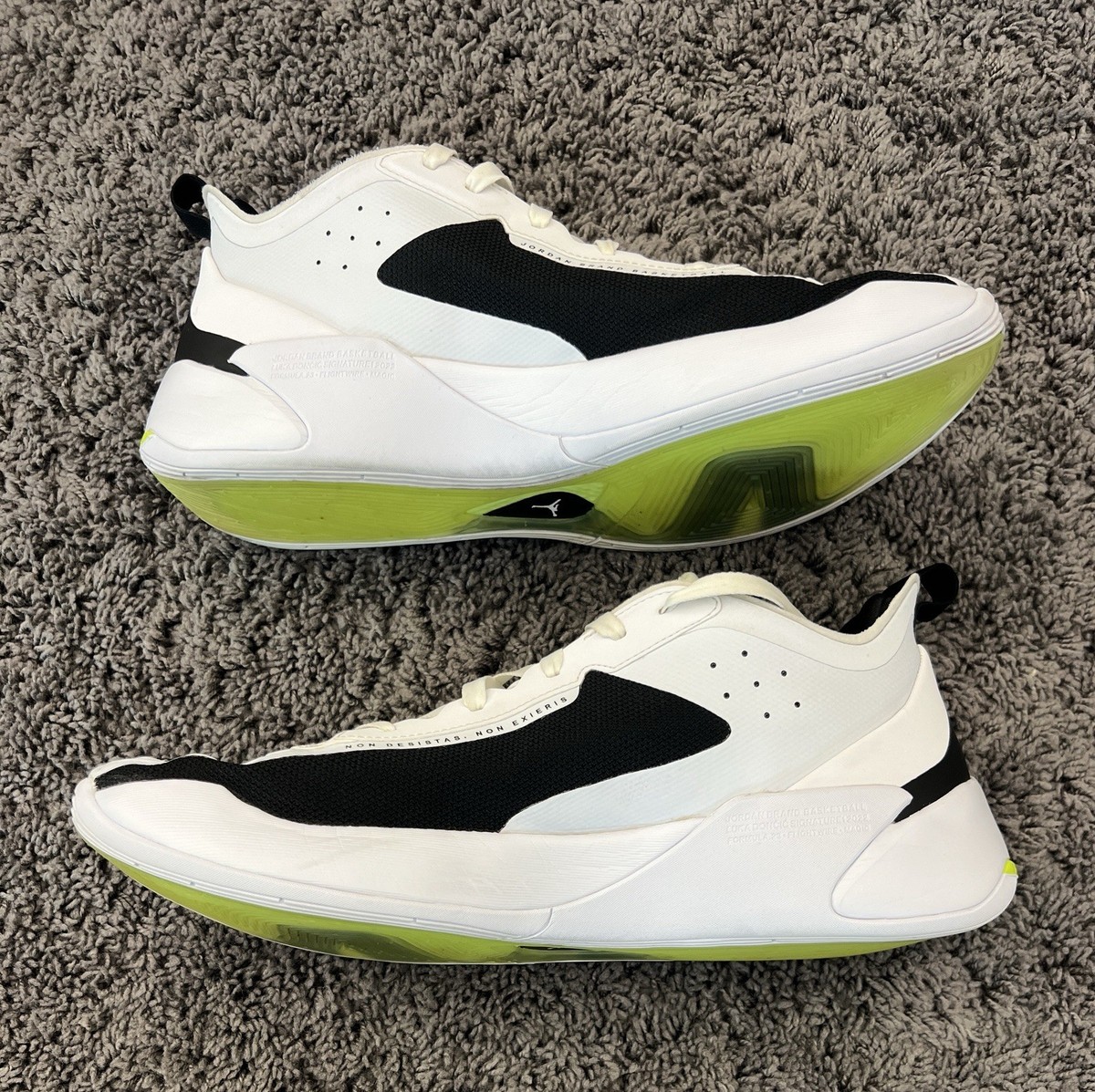 Nike Mens Air Jordan Luka 1 Doncic Reverse Orca White Black Size
