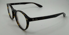 RAY-BAN EYEGLASSES FRAMES ONLY RB5283-2012 BROWN TORT ROUND FULL RIM 49-21-145