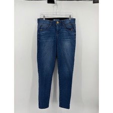 Democracy Womens 6 Blue Skinny Jeans Absoluti...