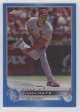 2022 Topps Chrome Update Blue Refractor 128/199 Steven Matz #USC47 0a3