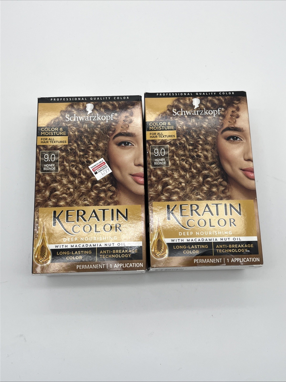 9.0 Honey Blonde Color & Bond