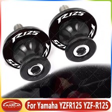 1 Pair CNC Wingarm Spool Sliders Stand Screws M6 For Yamaha YZFR125 YZF-R125