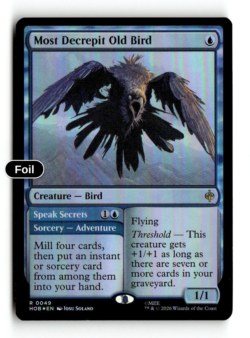 Most Decrepit Old Bird Foil [HOB - 49] NM | eBay