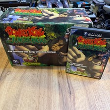 Donkey Konga 1 & 2 GameCube Bundle with Nintendo Bongos Boxed