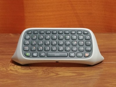 Microsoft Xbox 360 OEM Controller Chatpad Keyboard Attachment - White *Genuine*