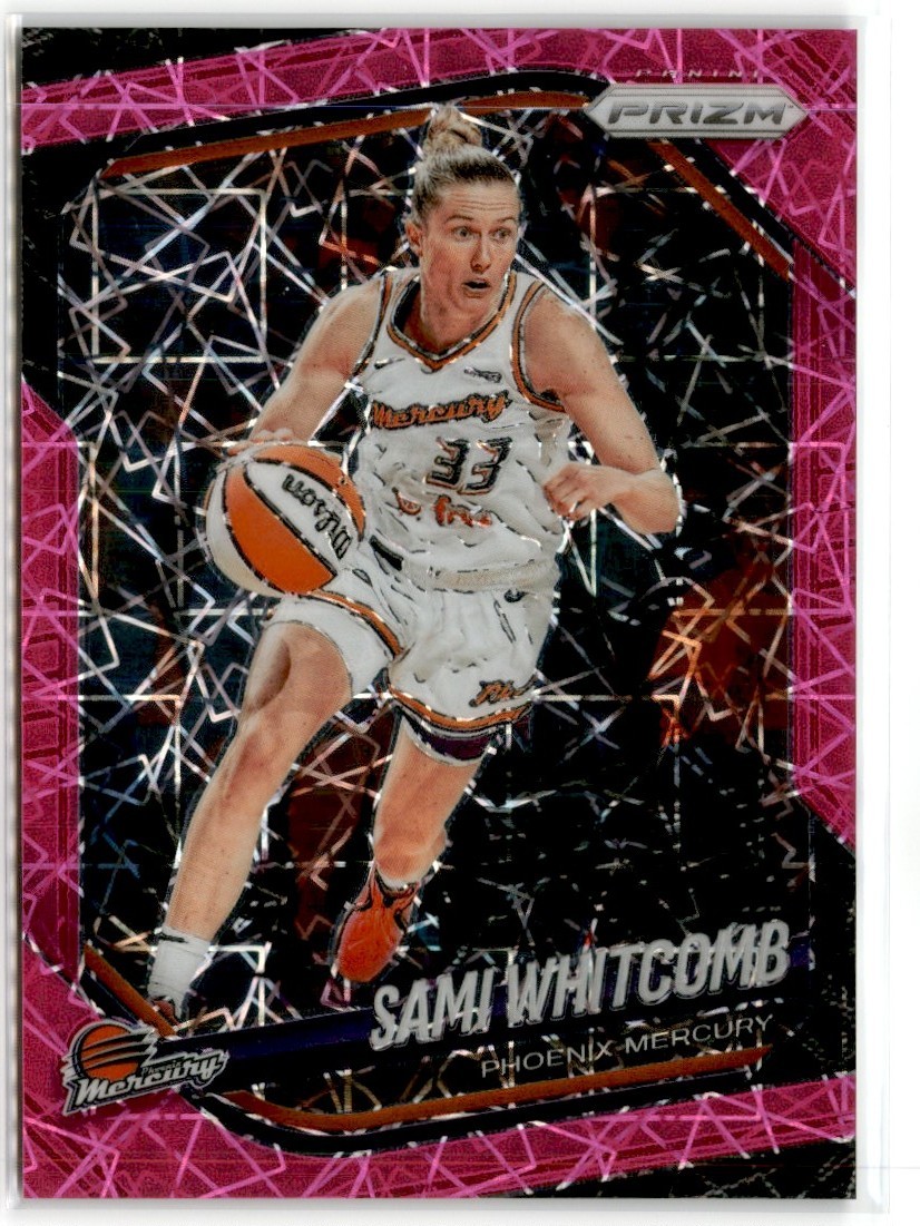 2025-26 Panini Prizm WNBA Pink Velocity Sami Whitcomb /79 Mercury