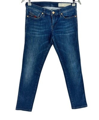 DIESEL Skinzee-Low S Damen Denim Stretch Super Skinny Jeans W27 L26