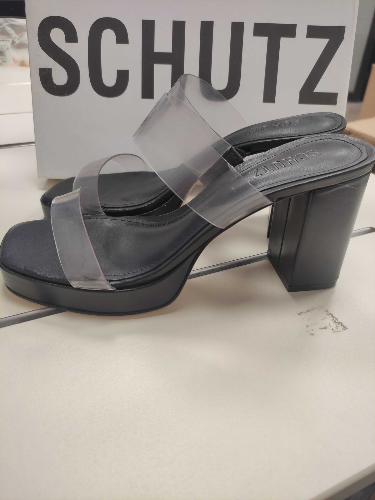 SCHUTZ Women Ariella Sandals Black Size EU 39 RRP £115 image 7