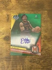 2023-24 Bowman Chrome U 1st - DeShawn Harris-Smith Green Auto Maryland /99