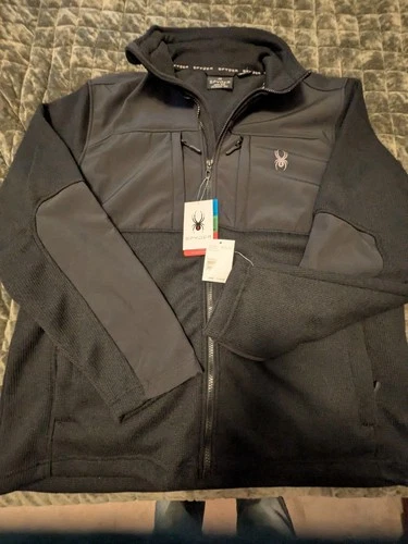 Spyder Coat Black Size XL This Coat Has Pro ,Hydro And Thermo Web Technology - product listing photo