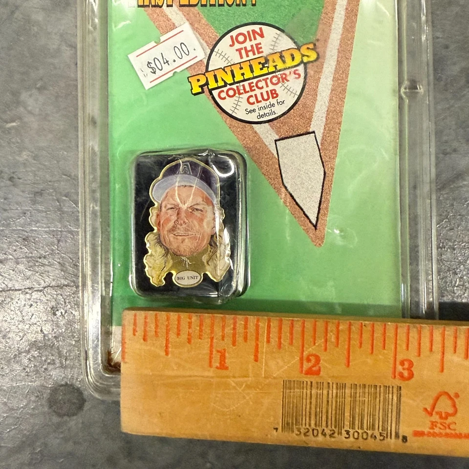 Pinheads Collectible Pin First Edition Randy Johnson 1999 Edition Randy Johnson - Image 3 of 4